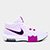 Tênis NBA Nike Lebron Witness VIII Masculino - Branco+Rosa