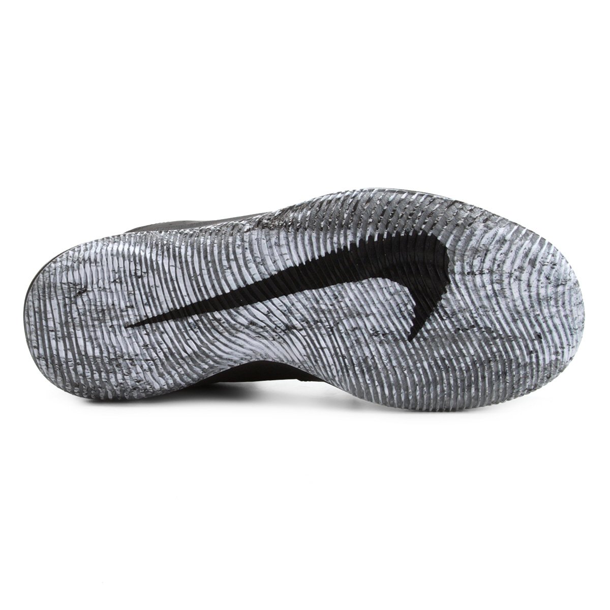 nike fly by low preto e dourado
