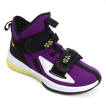 Tênis Nike LeBron Soldier XIII SFG - Roxo+Amarelo | Loja NBA