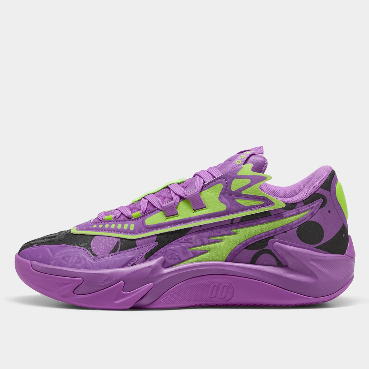 値下げ可能PUMA ZEROS II バスケットシューズ グリーン/パープル Tenis Puma Scoot Zeros II Masculino | Loja NBA