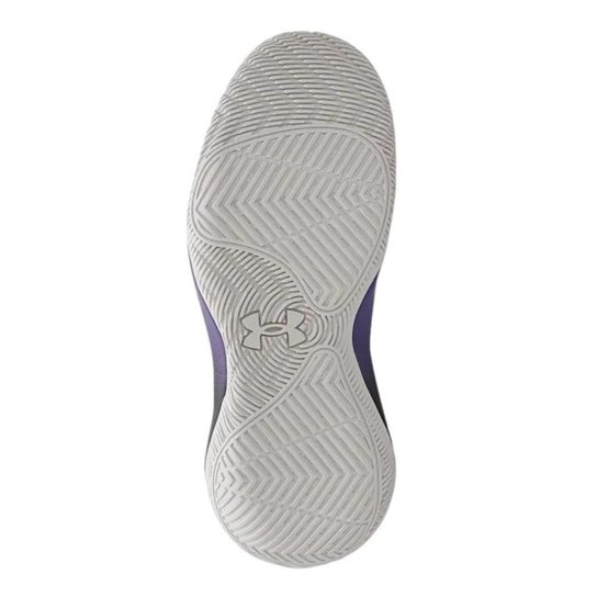 Tênis Under Armour Bankshot Basquete Preto e Roxo - Masculino 48