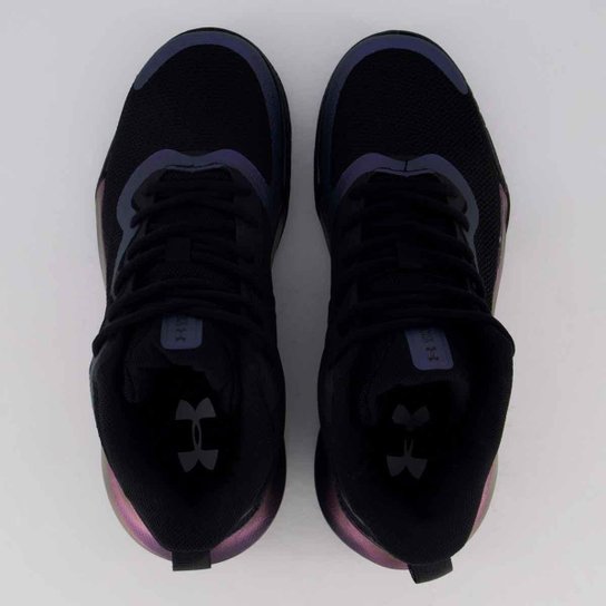 Tênis Under Armour Bankshot SE Preto e Roxo