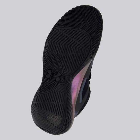 Tênis Under Armour Bankshot SE Preto e Roxo