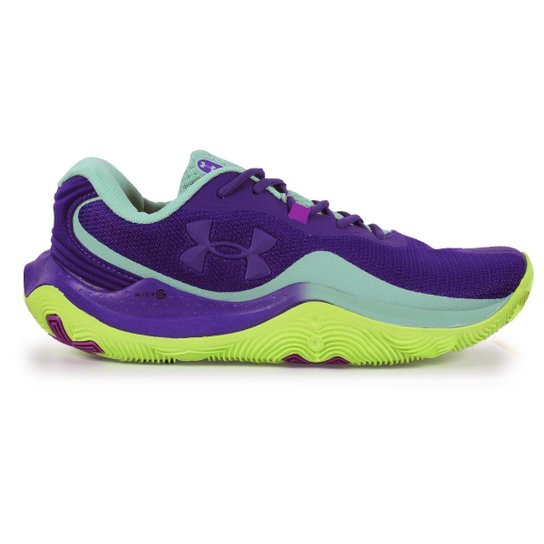 Tênis Under Armour Buzzer 2 Roxo/Verde