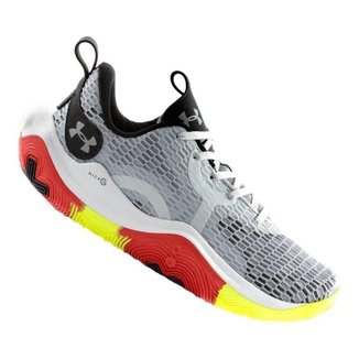 Tenis Under Armour Spawn 3 - Cinza e Limão