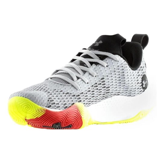 Tenis Under Armour Spawn 3 - Cinza e Limão